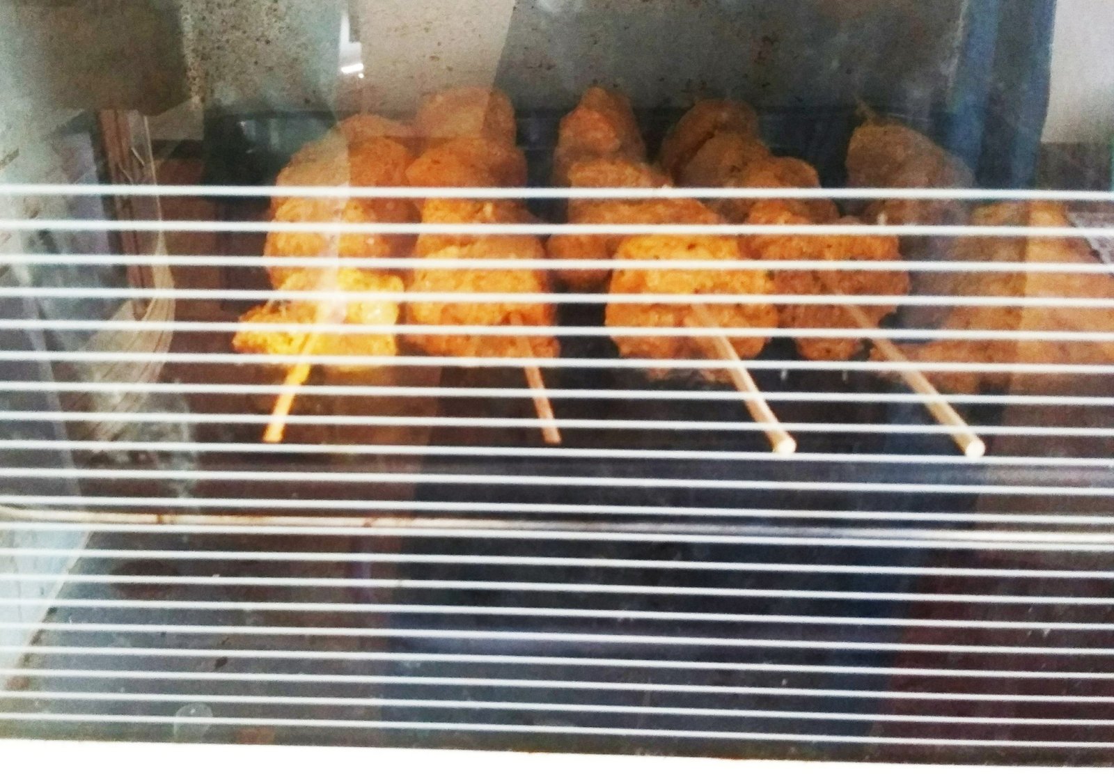Chicken Reshmi kabab grill