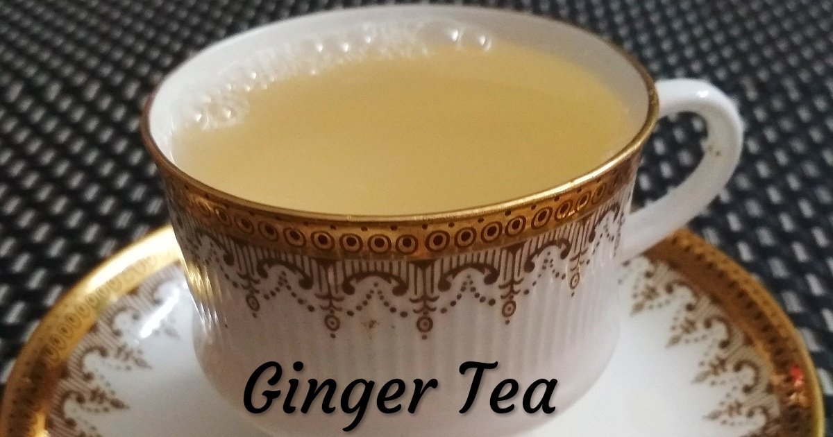 How to make a tea with ginger